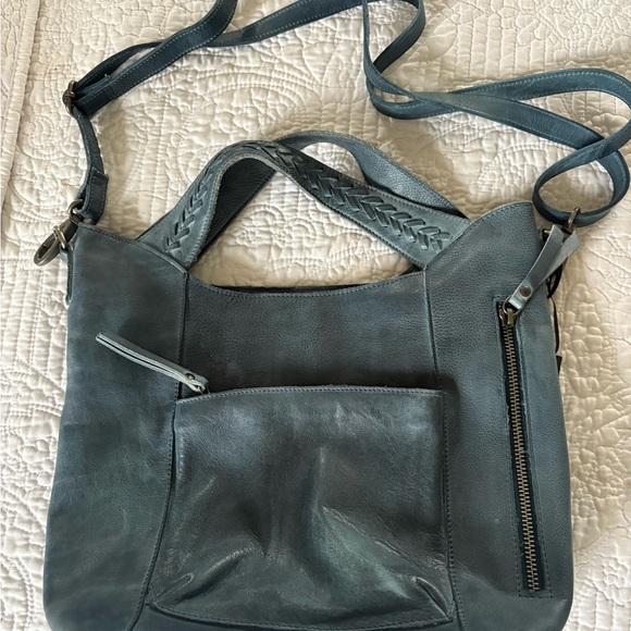 ❤️Latico handbag-leather in denim blue❤️ - Picture 2 of 7